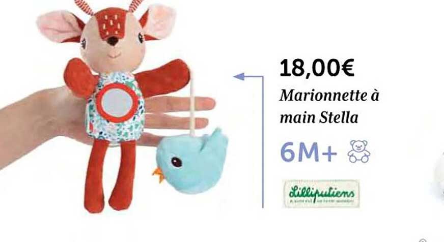 marionnette à main stella