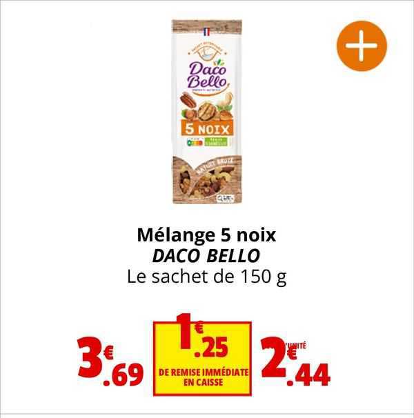 mélange 5 noix daco bello