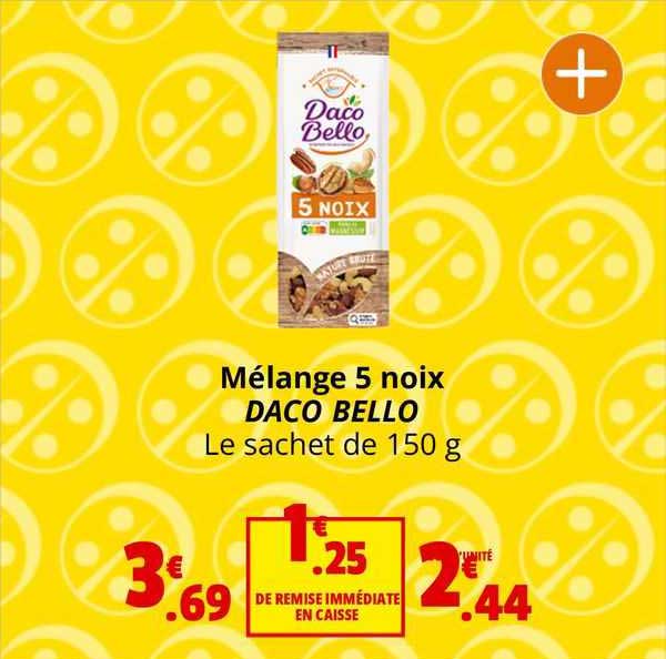 mélange 5 noix daco bello