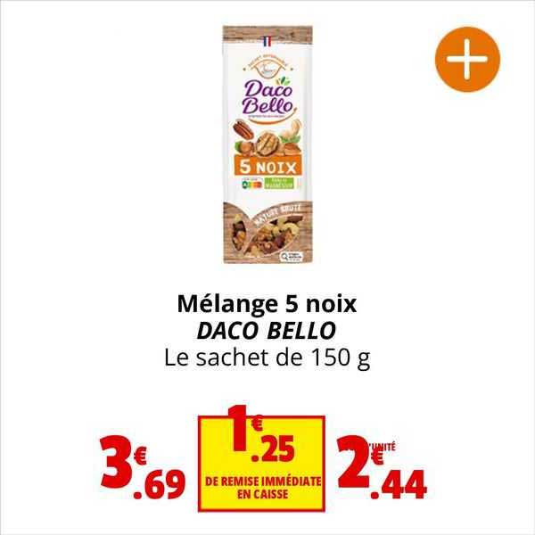 mélange 5 noix daco bello