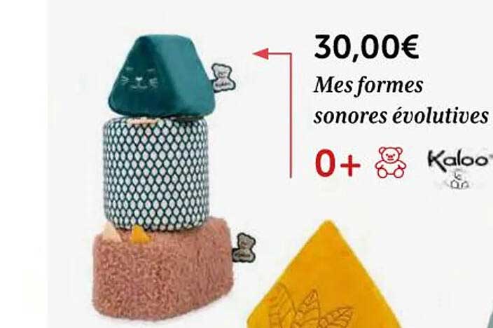 mes formes sonores évolutives kaloo