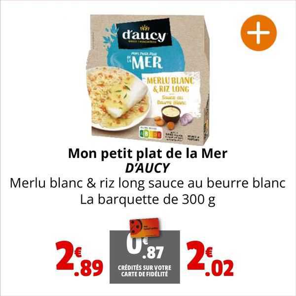 mon petit plat de la mer d'aucy