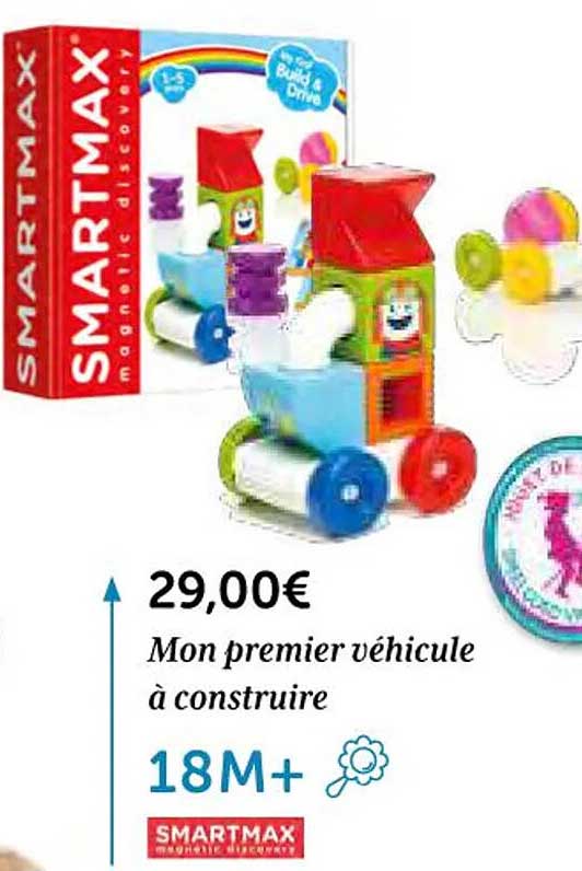 mon premier véhicule à construire smartmax
