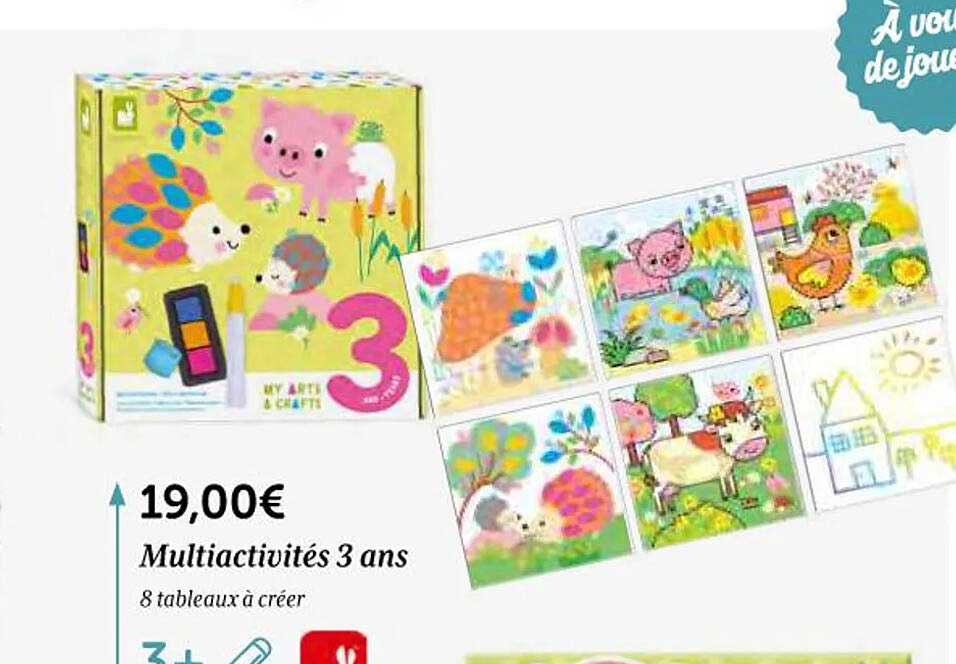 multiactivités 3 ans