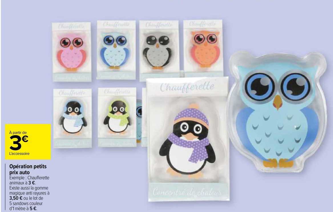 opération petits prix auto