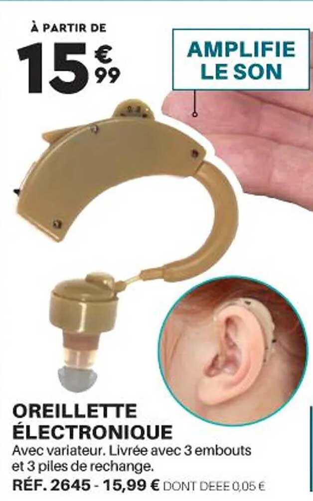 oreillette électronique