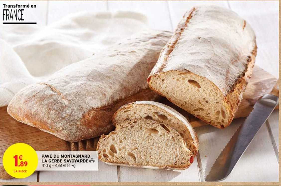 pavé du montagnard la gerbe savoyarde