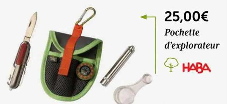 pochette d'explorateur haba