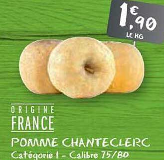 pomme chanteclerc
