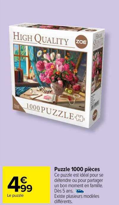 Puzzle 1000 Pièces