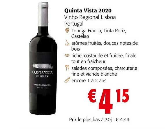 quinta vista 2020 vinho regional lisboa portugal