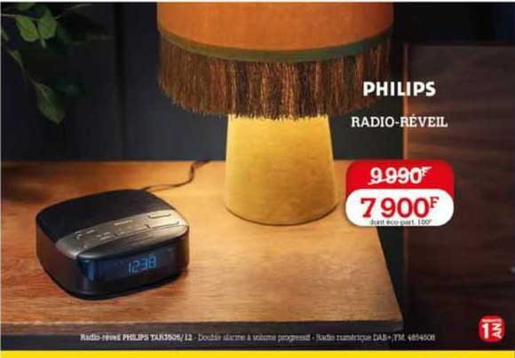 radio-réveil philips