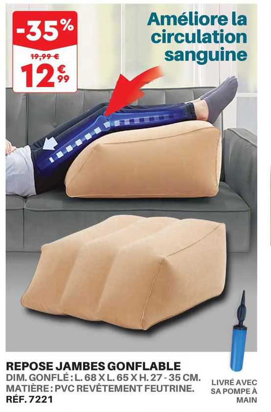 Repose Jambes Gonflable