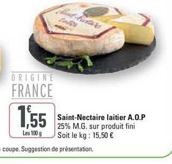 saint-nectaire laitier a.o.p.