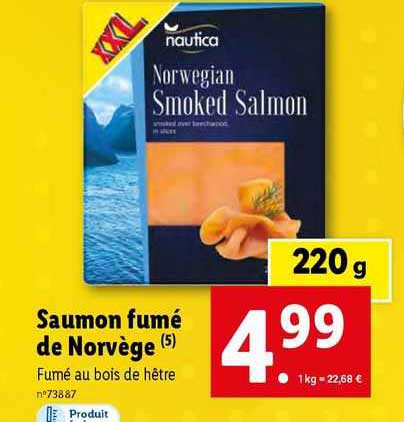 Saumon Fumé De Norvège Nautica