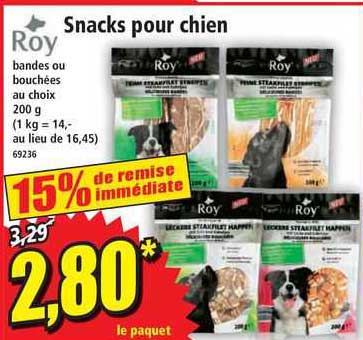 Snacks Pour Chien Roy