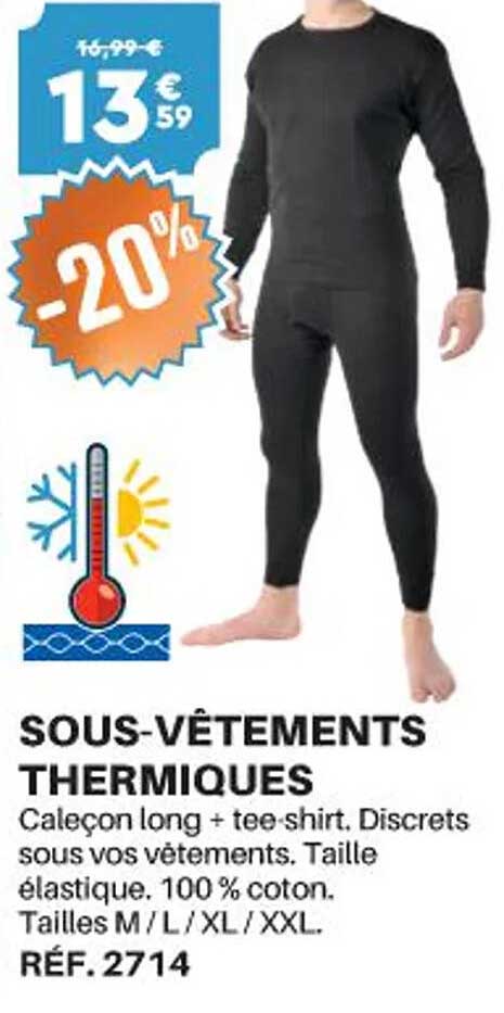 sous-vêtements thermiques