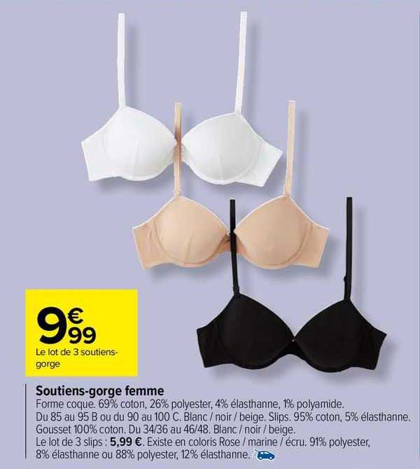 soutien-gorge femme