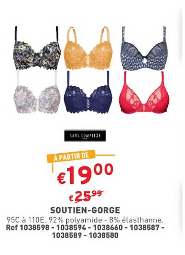 soutien-gorge sans complexe