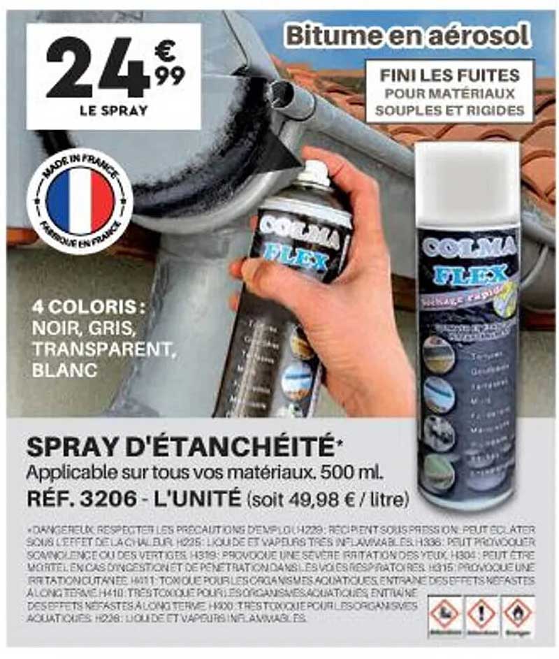 spray d'étanchéité