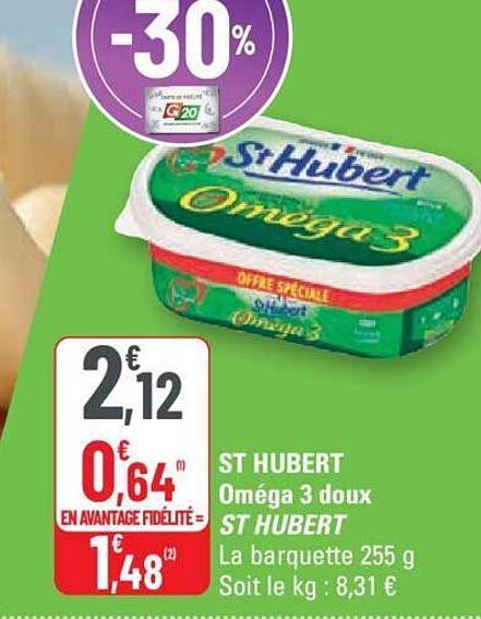 st hubert oméga 3 doux st hubert