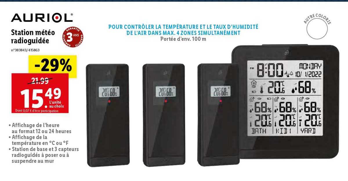 Station Météo Radioguidée Auriol