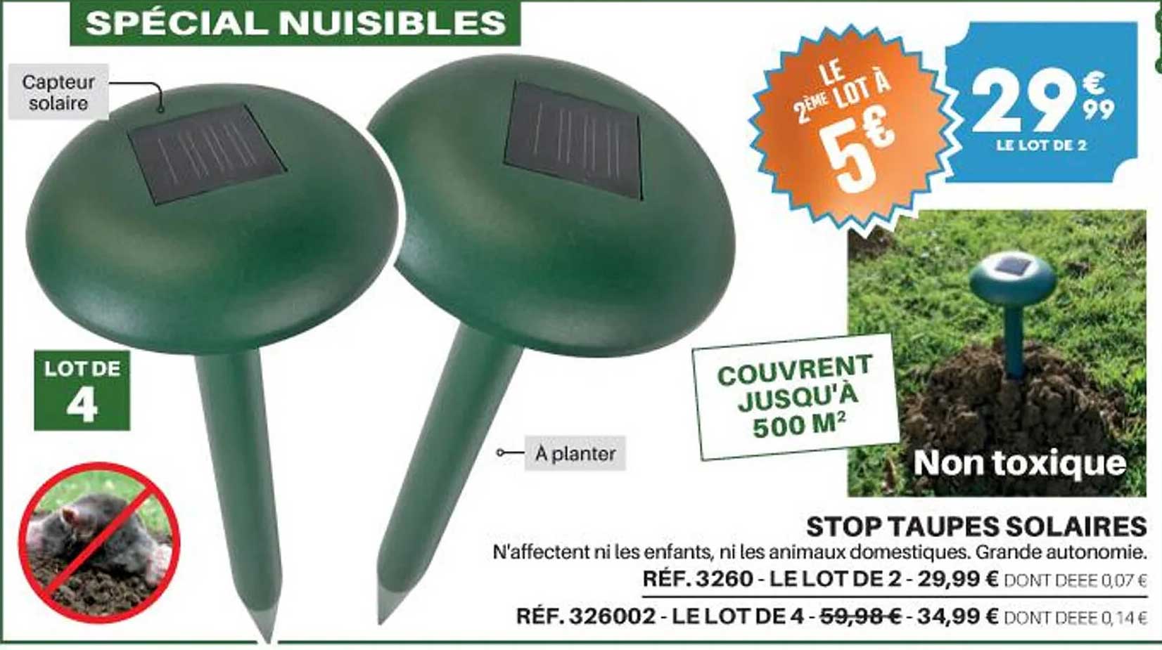 stop taupes solaires