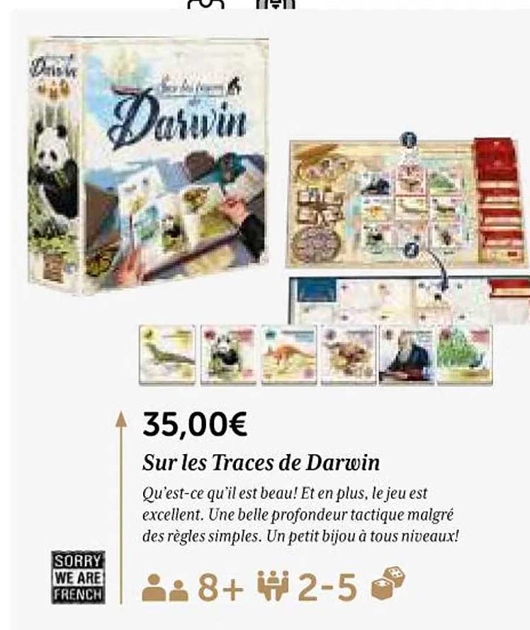 sur les traces de darwin