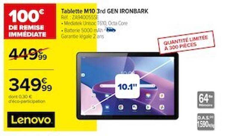tablette m10 3rd gen ironbark
