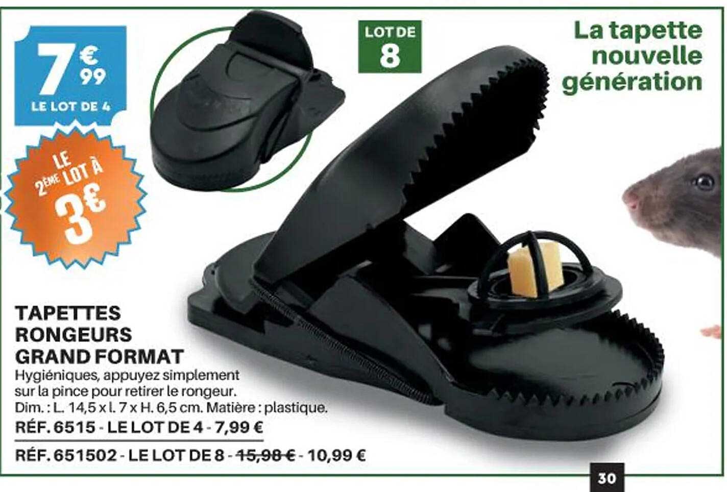 tapettes rongeurs grand format