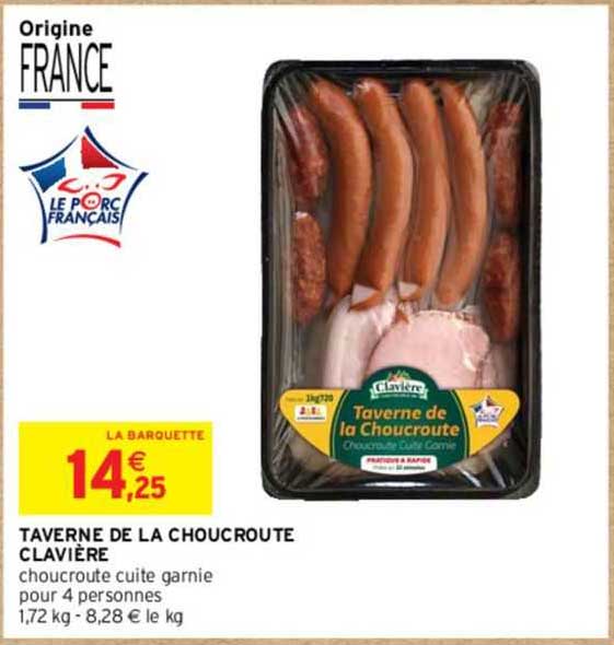 taverne de la choucroute clavière
