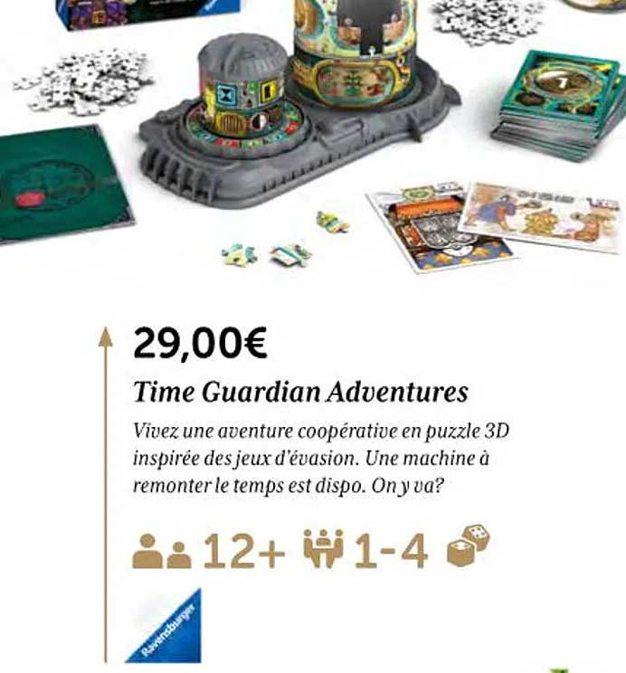 time guardian adventures ravensburger