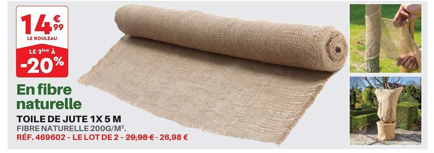 Toile De Jute 1x 5m