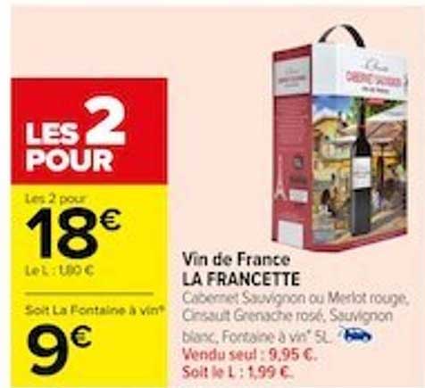 Vin De France La Francette