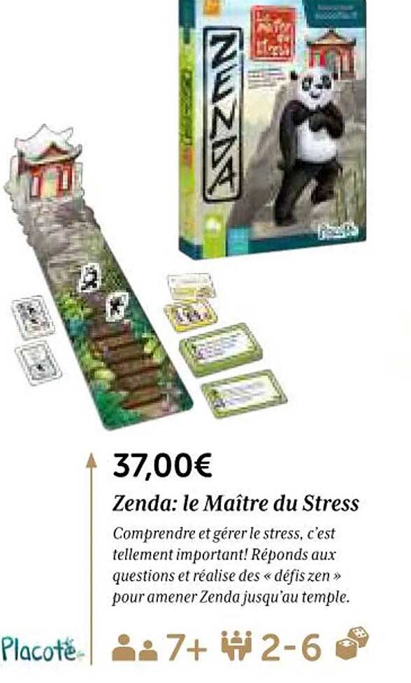 zenda : le maître du stress