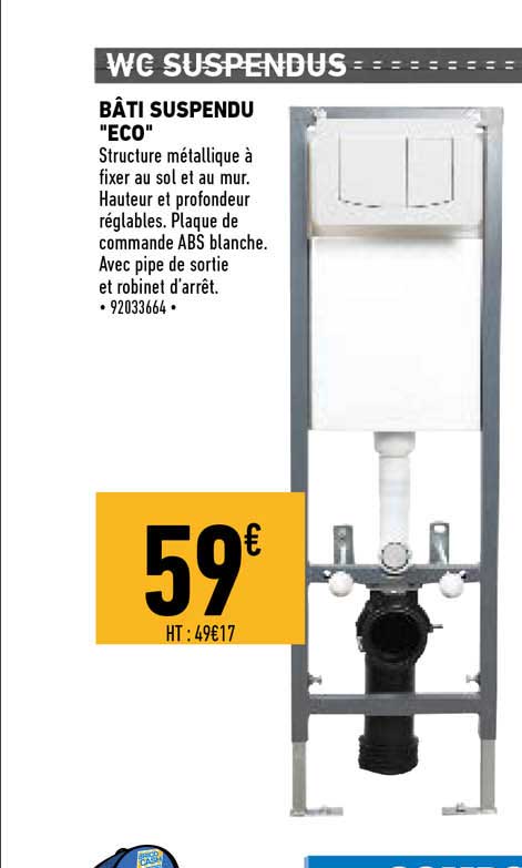 Bâti Suspendu "eco"