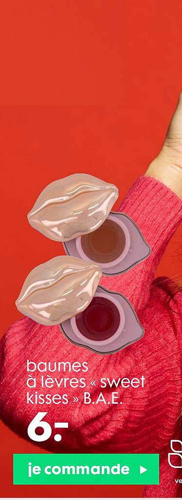 baumes à lèvres «sweet kisses» b.a.e.