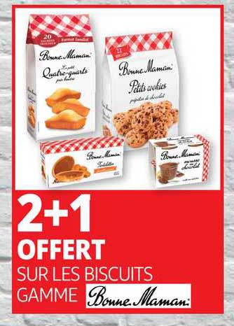 biscuits gamme bonne maman