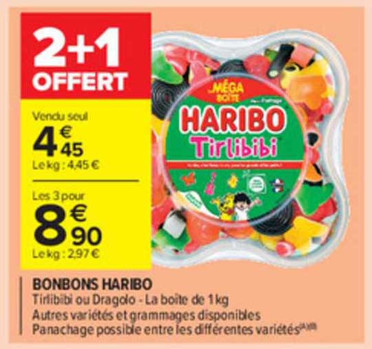 Bonbons Haribot Tirlibibi