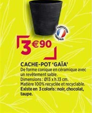 cache-pot "gaïa"