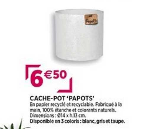 cache-pot "papots"