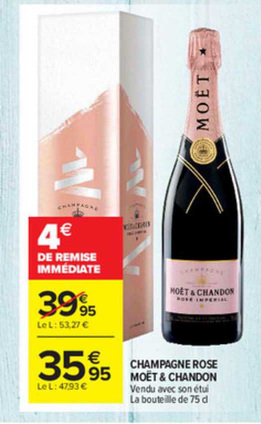 champagne rosé moët & chandon