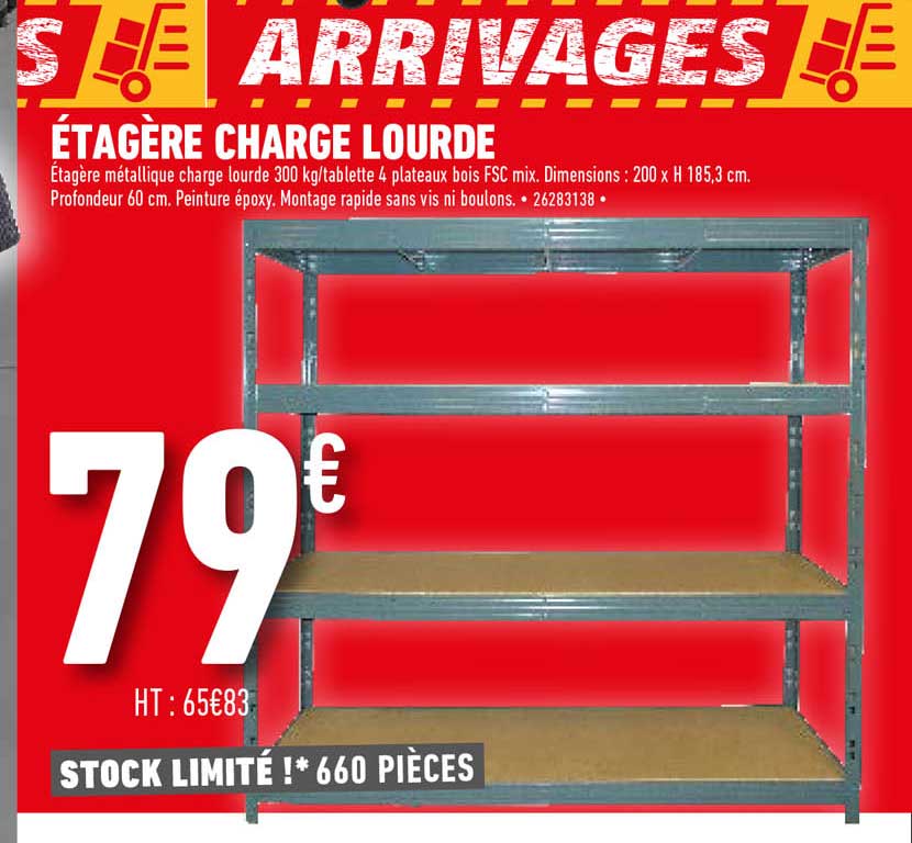 étagère charge lourde