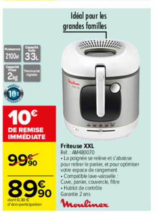 Friteuse Xxl Moulinex