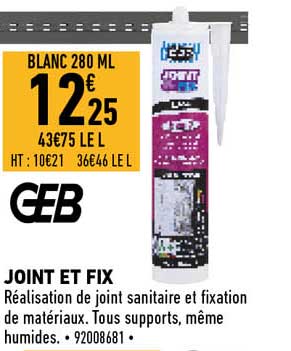 joint et fix geb