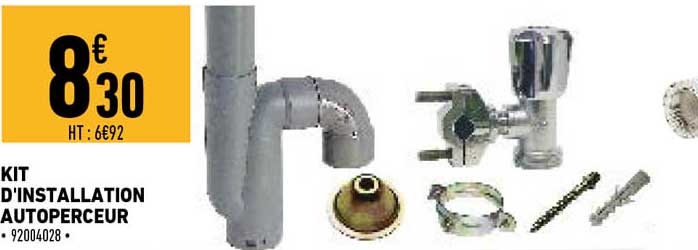 kit d'installation autoperceur