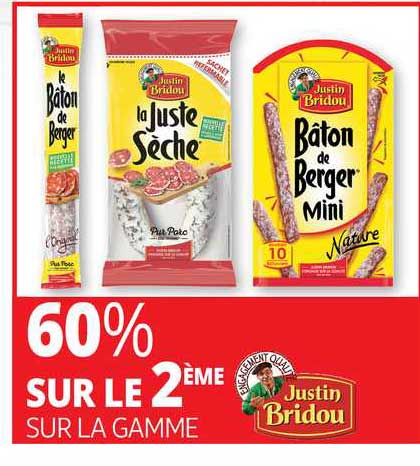 la gamme justin bridou