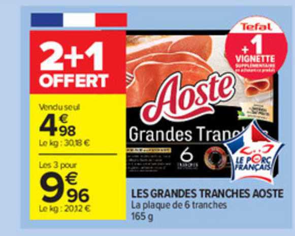 les grandes tranches aoste