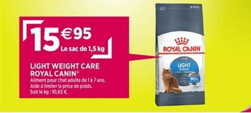 light weight care royal canin