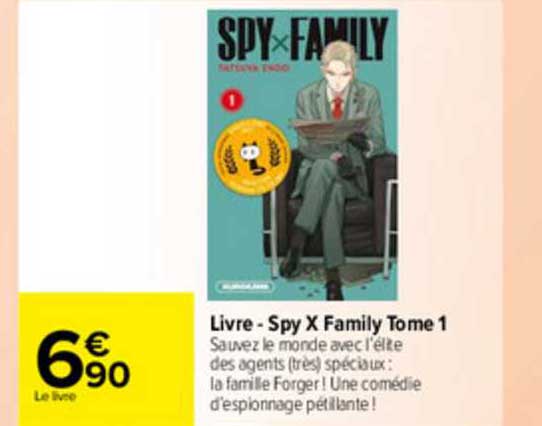 livre - spy x family tome 1